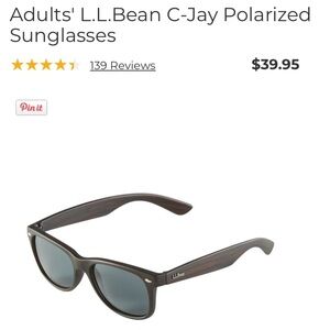 L.L. Bean Polarized Sunglasses - Brown